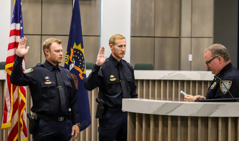 Minot Police promotes two to sergeants